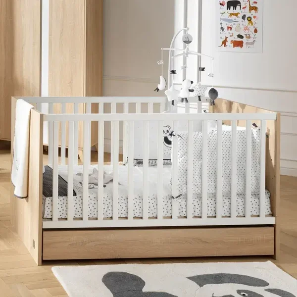 LITTLE BIG BED 140 x 70 BLANC NOVA BLANC LIN NOVA