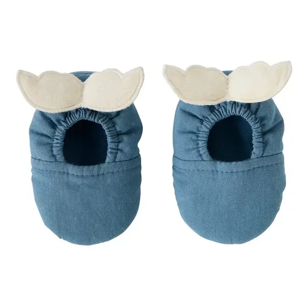 Chaussons avec ailes d'ange - Pierre Bleue