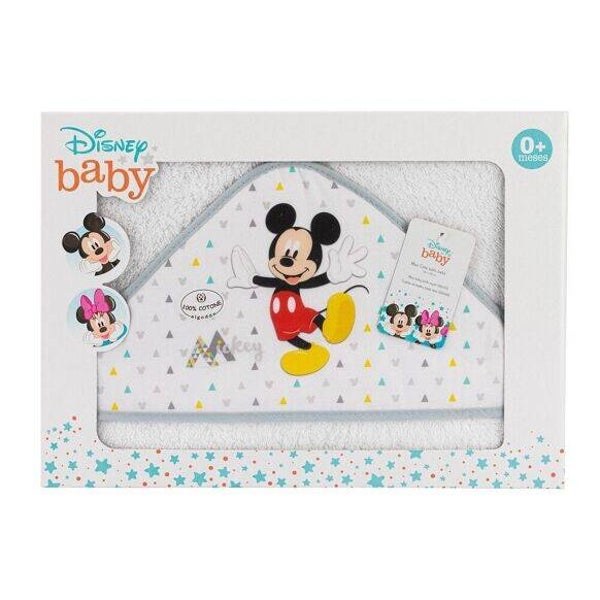 SERVIETTE DE BAIN - 100X100 - 400 G/M2 COTON ÉPONGE. MOD. DISNEY 4  Interbaby Interbaby