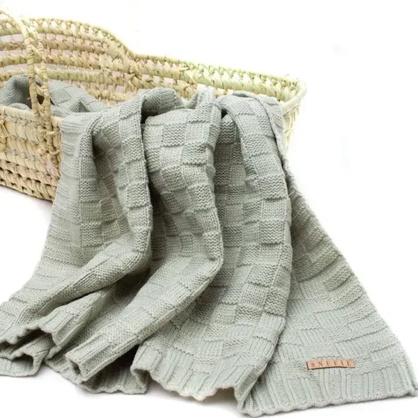 Couverture bébé | PANIER | Vert