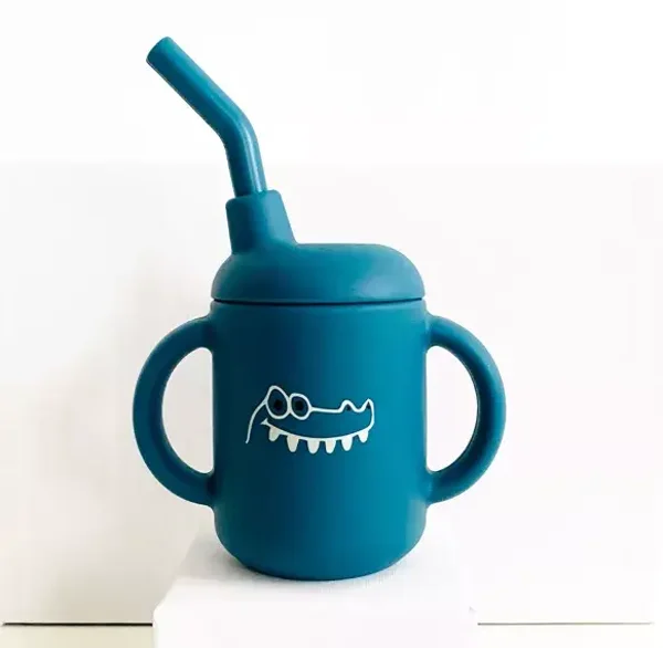 Verre à paille Bébé / Verre d'apprentissage / Repas enfant / Verre Animaux / Cadeau bébé / Cadeau 1 an / Coffret naissance / Gobelet bébé  Les Petits Citrons Les Petits Citrons