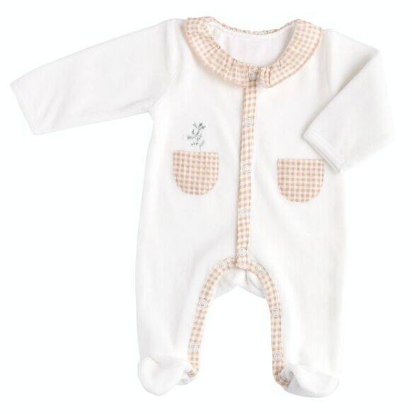 PYJAMA AVEC COL NUDE BOTANICA 1 MOIS