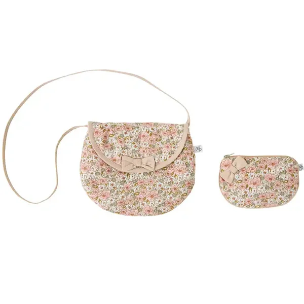 Sac bandoulière + porte-monnaie - liberty
