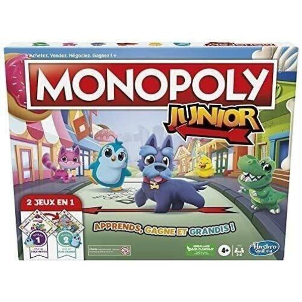 HASBRO GAMING - JEU DE SOCIETE - MONOPOLY JUNIOR - VERSION FRANÇAISE  HASBRO HASBRO