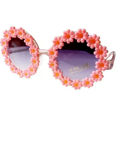 Lunettes de soleil enfants Madelief rose | lunettes de soleil pour enfants  Happy by Lies Happy by Lies