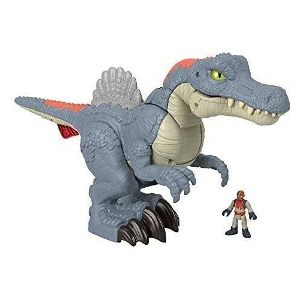 Mattel - réf : HML41 - Fisher Price - Imaginext - Jurassic World - Coffret Spinosaurus Mega Mouvement - Figurines pour enfants - 3 ans et +  Mattel Mattel