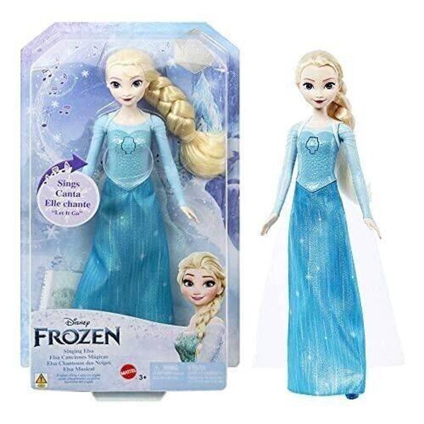 Mattel - réf : HMG31 - Disney Frozen - La Reine des Neiges - Poupée Elsa Chantante " Libérée, délivrée "- Figurine.  Mattel Mattel