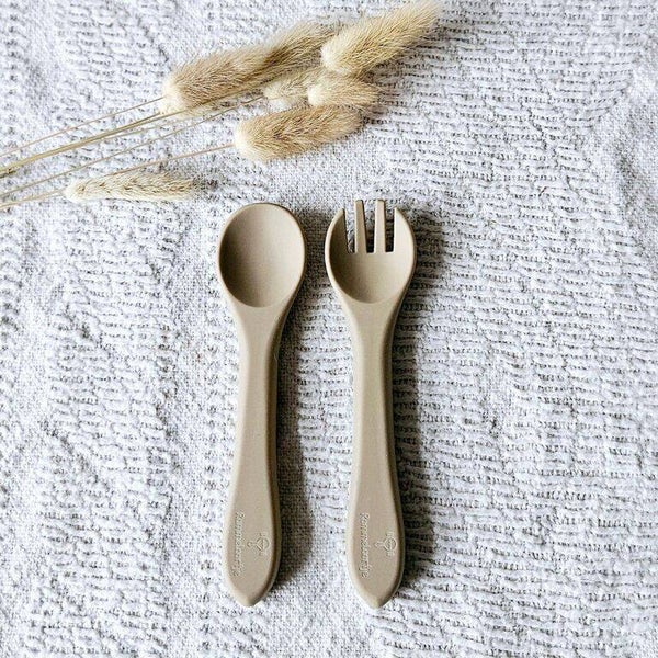 Cuillère et Fourchette en Silicone