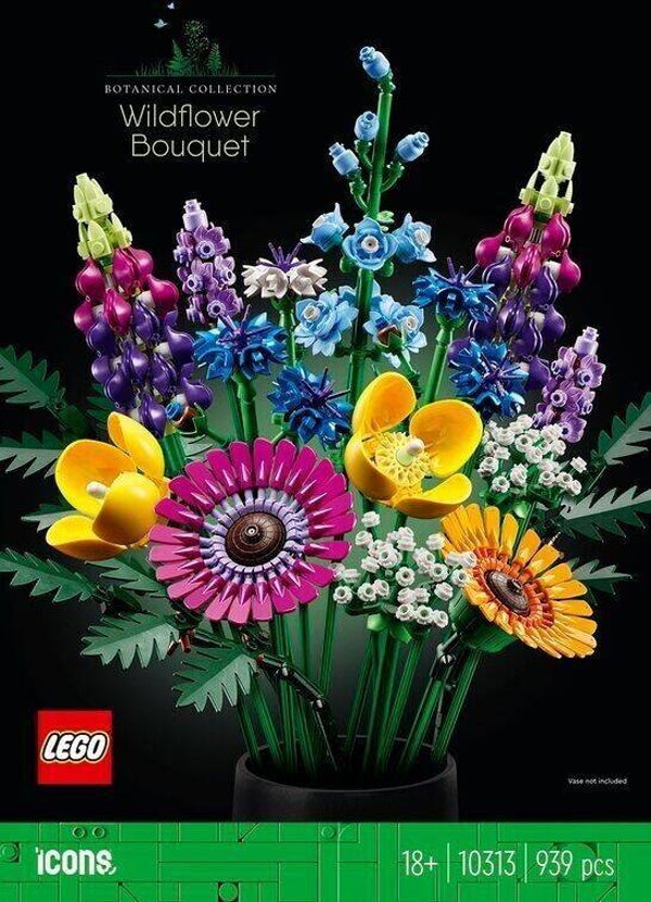 LEGO 10313 - BOUQUET FLEURS SAUVAGES ICONS  Lego Lego