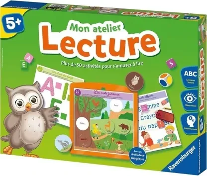 RAVENSBURGER - Mon Atelier Lecture  Partenariats Marques WDK Partenariats Marques WDK