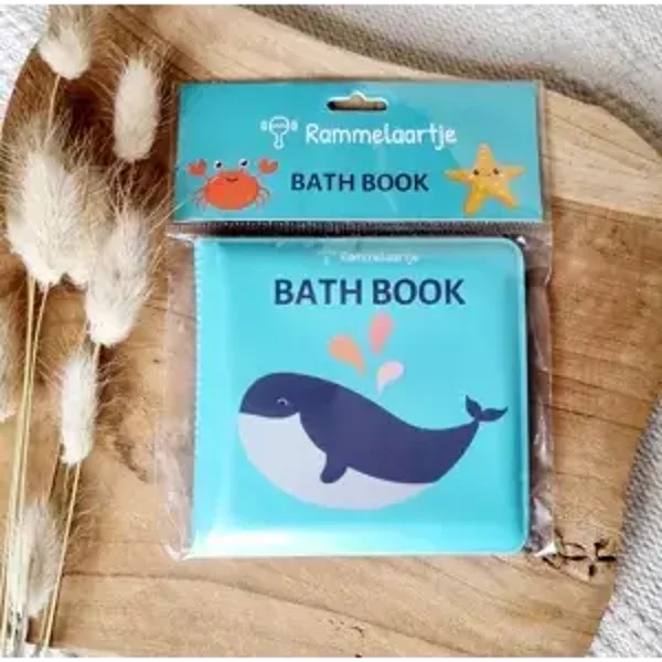 Hochet Livre de bain bébé 10x10cm