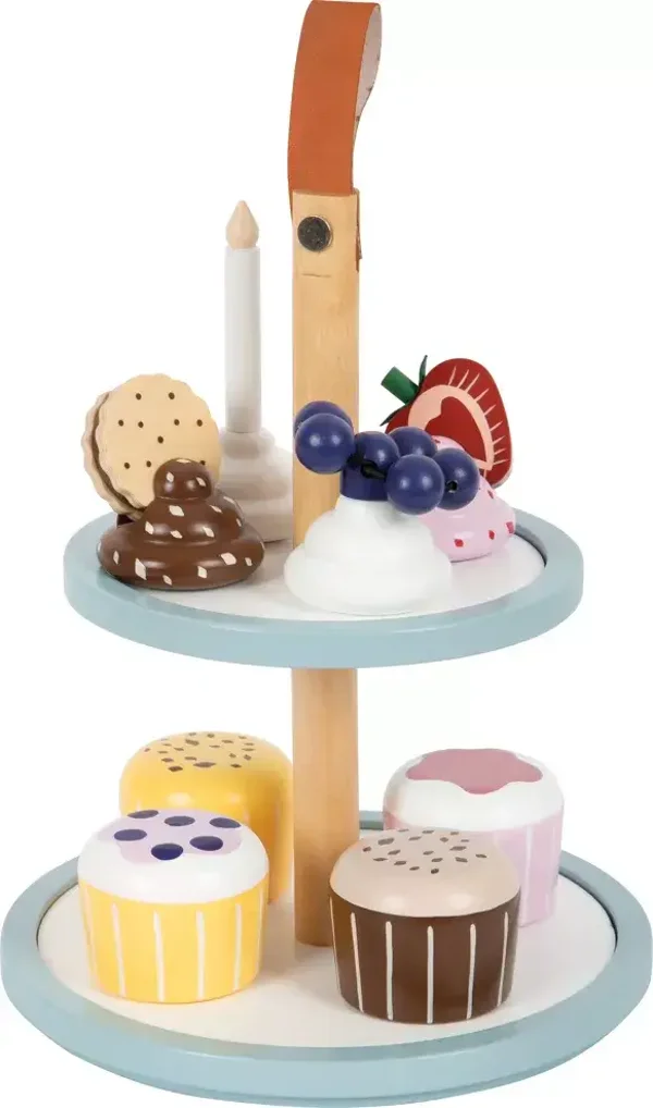 Présentoir à cupcakes « savoureux » | jouet de rôle | Jouets en bois  small foot small foot