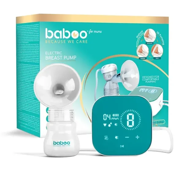 Tire-lait électrique BABOO® avec technologie d'aspiration 3D