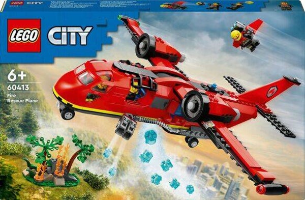 LEGO 60413 - Avion De Sauvetage Pompiers City  Lego Lego