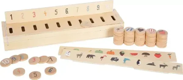 Boîte de tri d'images explorateurs du monde | Jouets éducatifs | Bois  small foot small foot