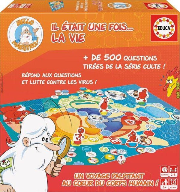 EDUCA BORRAS - Jeu Il Était Une Fois La Vie  Partenariats Marques WDK Partenariats Marques WDK
