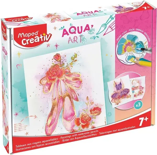 MAPED - Tableau Aquarellable Danse  Partenariats Marques WDK Partenariats Marques WDK