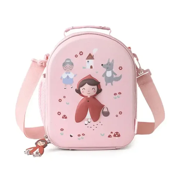 Nouveau  Sac Isotherme Goûter 3D Petit Chaperon Rouge