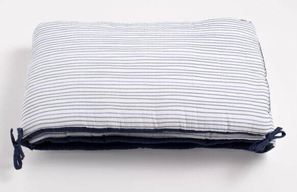 Tour de lit marinière en double gaze de coton - BABY SAILOR