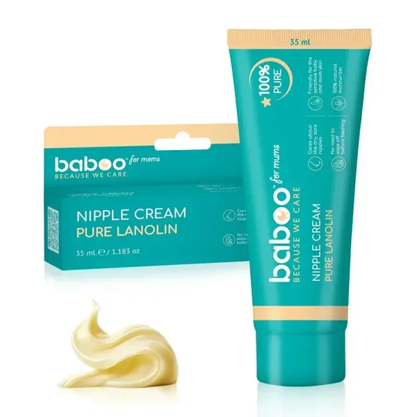 Crème pour mamelons à la lanoline pure BABOO®, 35 ml
