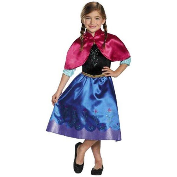 Déguisement Enfant Disney Anna Traveling Classique 3-4 Ans  Jactal Jactal