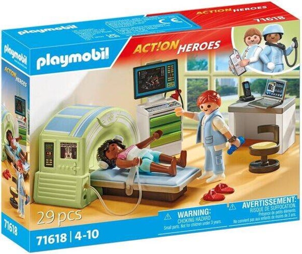 Playmobil 71618 - Scanner Médical Avec Patiente  Playmobil® Playmobil®