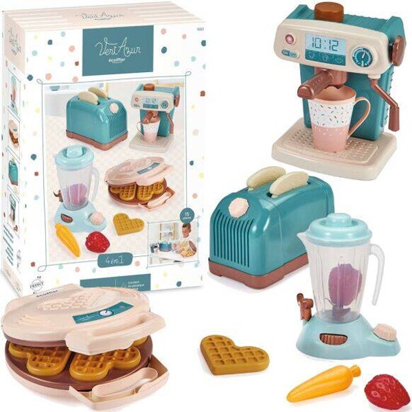 JOUETS ECOIFFIER - Pack Électroménager 4 En 1  Partenariats Marques WDK Partenariats Marques WDK
