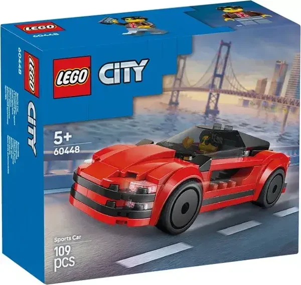 LEGO 60448 - La Voiture De Sport Rouge City  Lego Lego