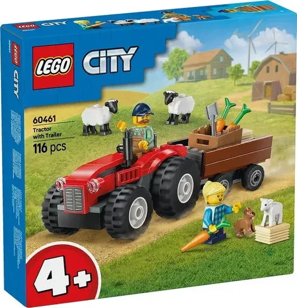LEGO 60461 - Tracteur Et Remorque à Moutons City  Lego Leg