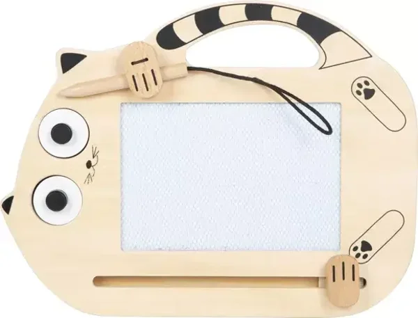 Tableau magique magnétique chat | Peinture et écriture | Jouets en bois  small foot small foot