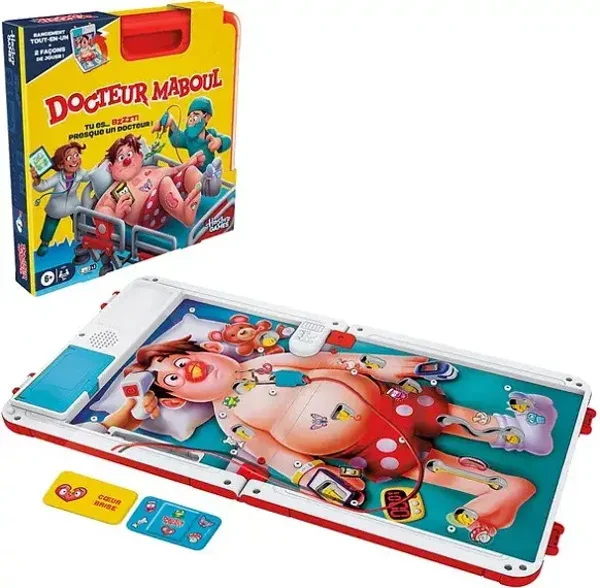 HASBRO - Docteur Maboul  Partenariats Marques WDK Partenariats Marques WDK