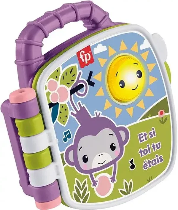 MATTEL - Livre Comptine Purple Fischer Price  Partenariats Marques WDK Partenariats Marques WDK