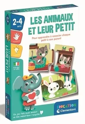 CLEMENTONI - Les Animaux Et Leurs Petits  Partenariats Marques WDK Partenariats Marques WDK