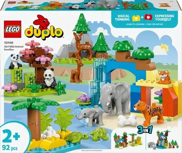 LEGO 10446 - Famille Animaux Sauvage 3 en 1 Duplo  Lego Lego