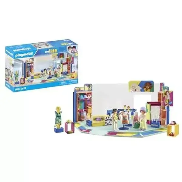 Playmobil 71534 Boutique de vêtements - MyLife - Comprend Trois Personnages, Une Caisse, Une vitrine et des Accessoires - Dès 5 Ans  Playmobil Playmobil
