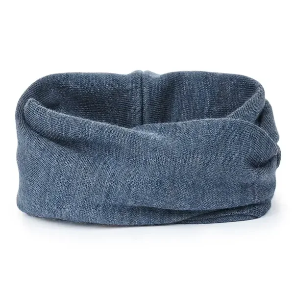 Écharpe snood en mérinos - jean - pour enfants