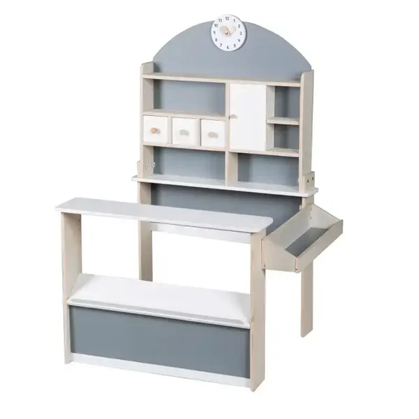 Magasin en bois ROBA, stand de vente