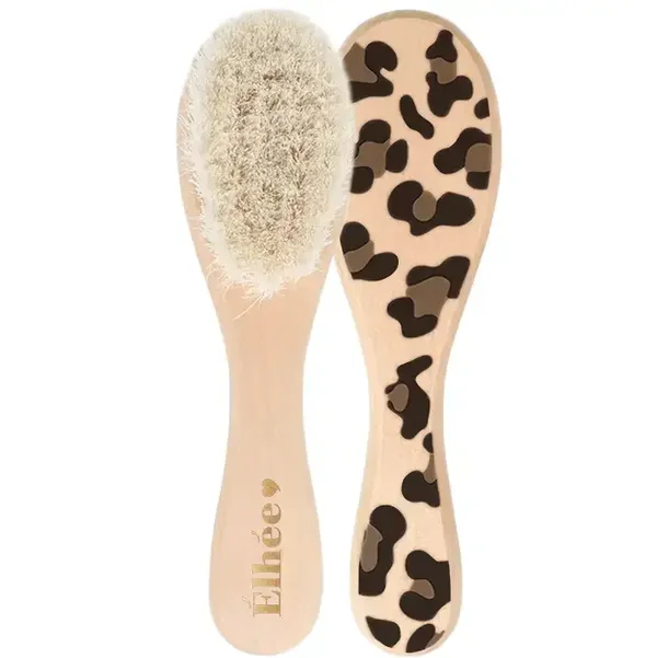 Brosse bébé en bois naturel Graouu