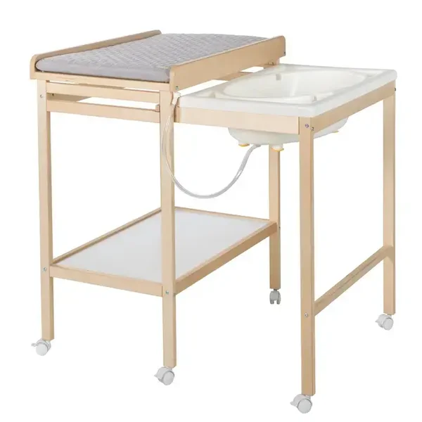 Ensemble de langes de bain bicolores ROBA « Baby Pool » avec matelas à langer