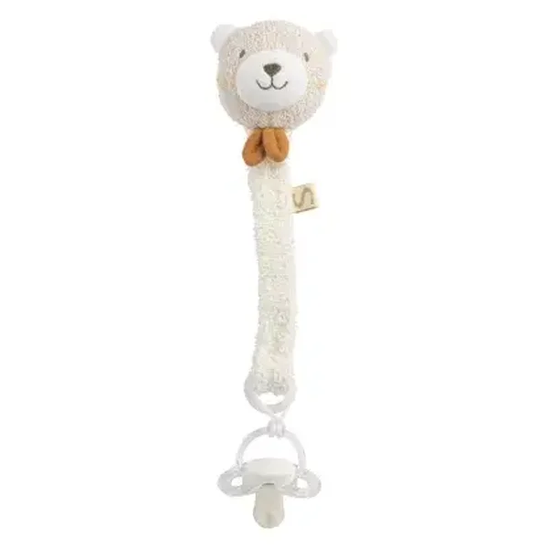 Attache -tétine en coton bio et bouclette - PETIT SOLEIL  Sauthon Sauthon