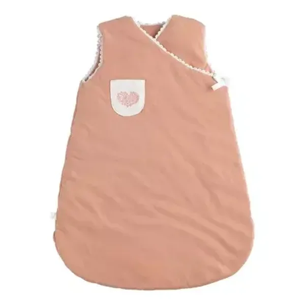 Gigoteuse bébé naissance en coton brodée - PETIT COEUR  Sauthon Sauthon