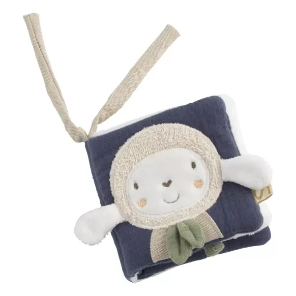 Livre d'éveil bébé en coton bio - PETIT NUAGE  Sauthon Sauthon