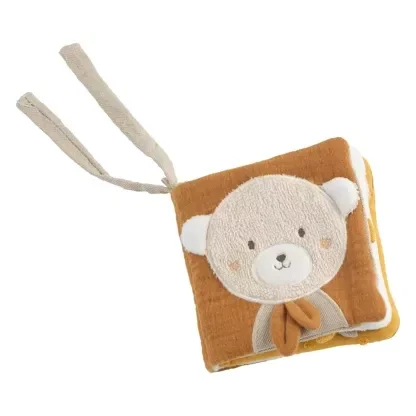 Livre d'éveil bébé en coton bio - PETIT SOLEIL  Sauthon Sauthon