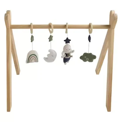 Arche d'éveil bois avec 4 jouets - PETIT NUAGE  Sauthon Sauthon