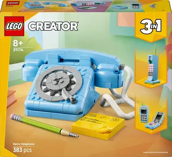 LEGO 31174 - Le téléphone rétro  Lego Lego