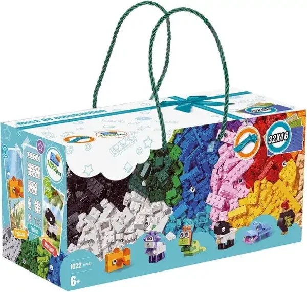 Coffret 1022 briques de construction  WDK Partner WDK Partner