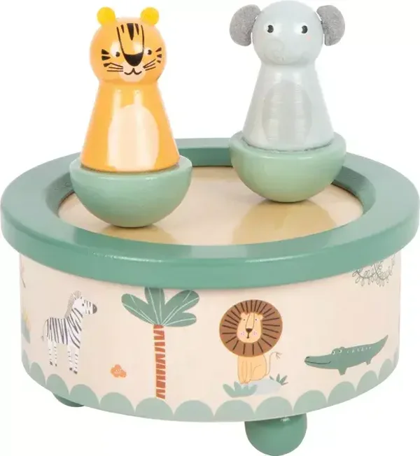 Boîte à musique Safari | Boîtes à musique | Jouets en bois  small foot small foot