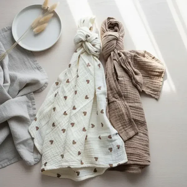 Chiffons hydrophiles XL – lot de 2 (100 x 90 cm) – Hartjes & Taupe