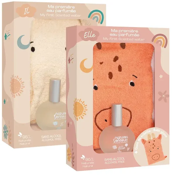Bébé Sans Alcool 50 ml  – Avec Gant – Parfum Doux Quotidien