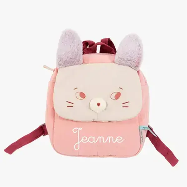 Sac à dos à broder souris
